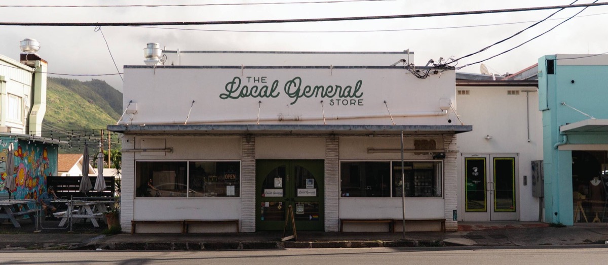 Butcher shop and bakery at The Local General Store in Kaimukī