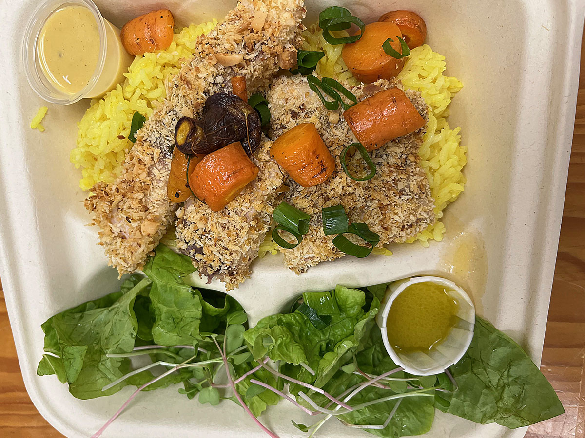 Macnut and Inamona Crusted Marlin