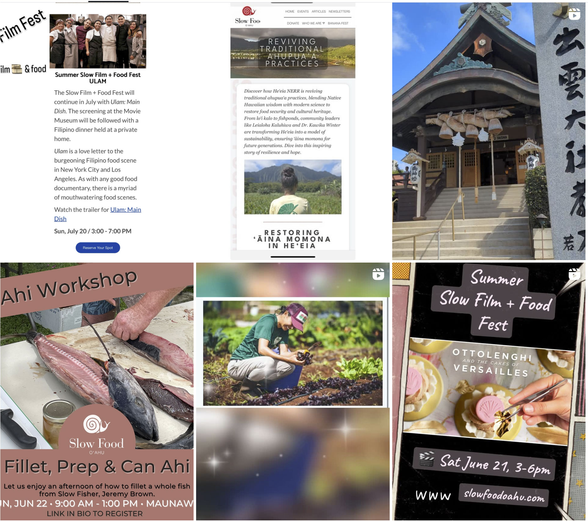 Slow Food Instagram image