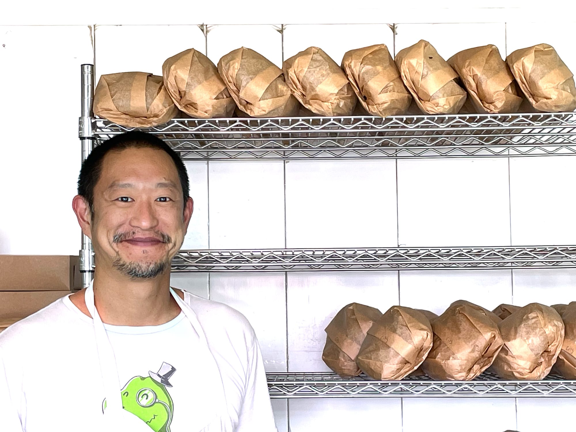 Chris Sy, owner of Breadshop